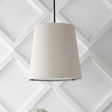 Arden 18" Farmhouse Bohemian Iron LED Pendant - JONATHAN Y